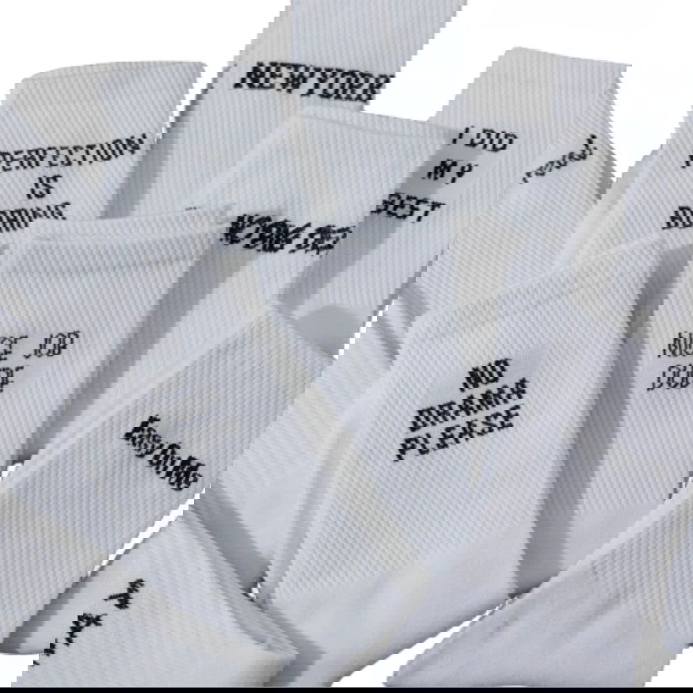 Chaussettes Blanches en Coton