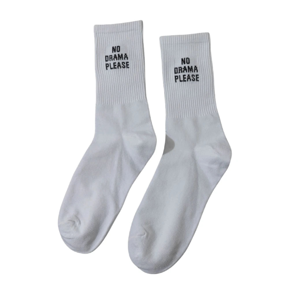 Chaussettes Blanches en Coton