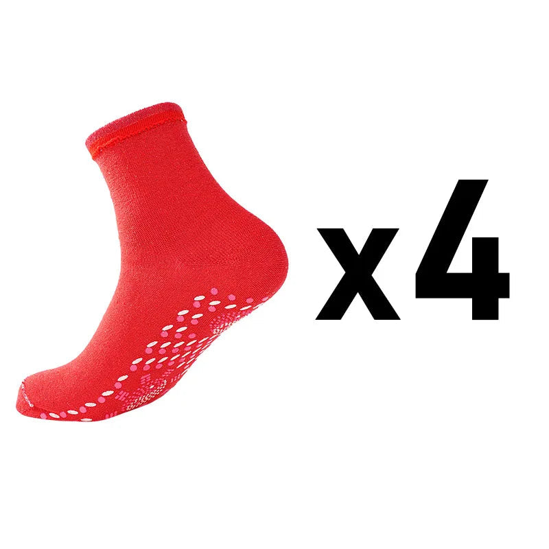 Chaussettes Chauffantes Antidérapantes