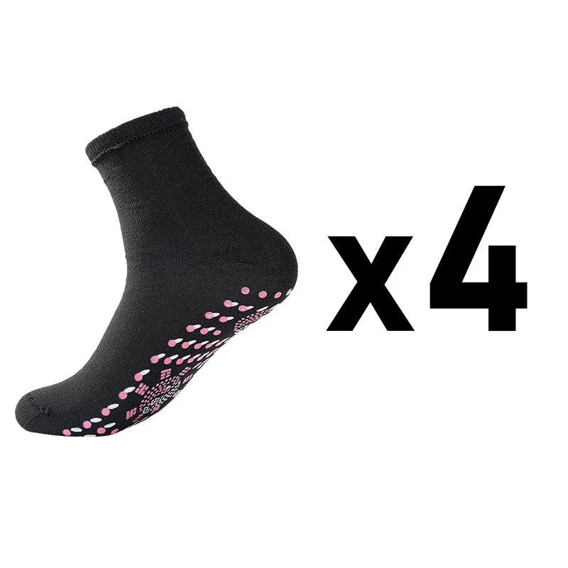 Chaussettes Chauffantes Antidérapantes