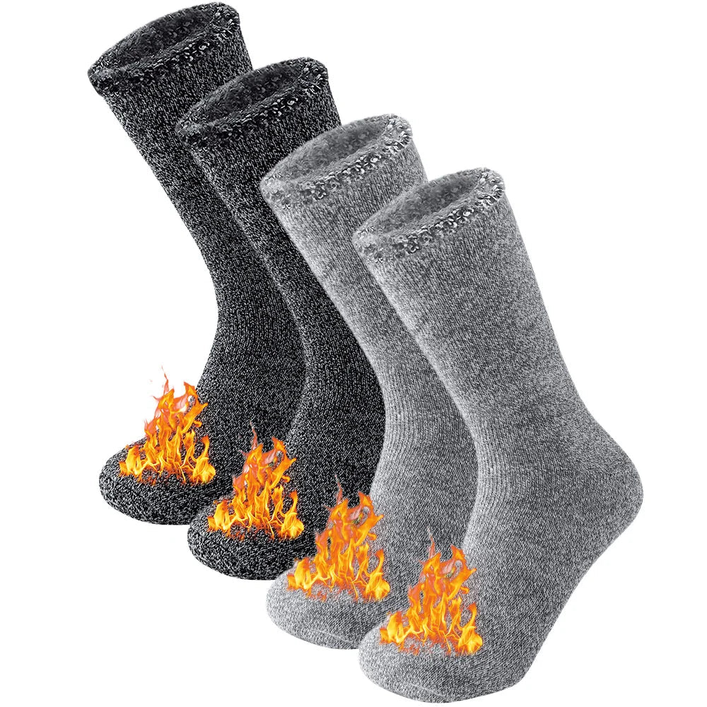 Chaussettes Chauffantes Thermiques Pack 2