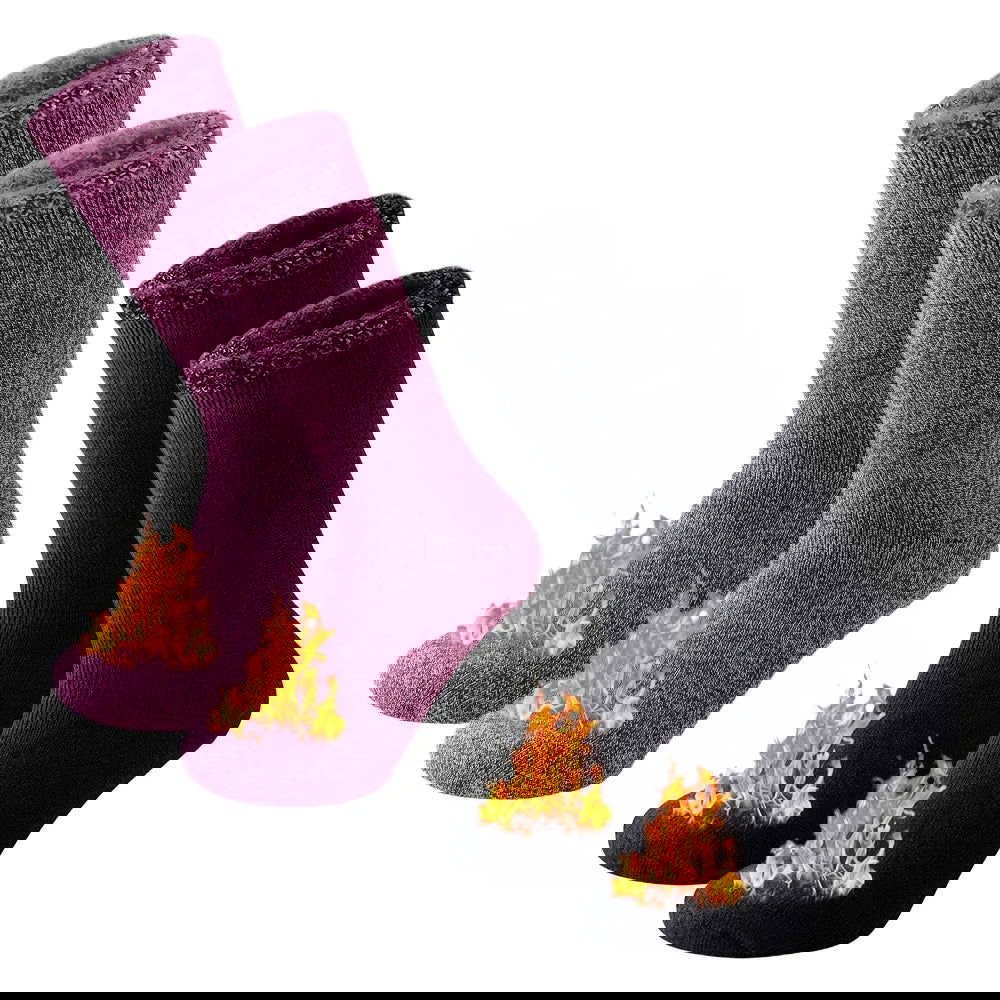 Chaussettes Chauffantes Thermiques Pack 2