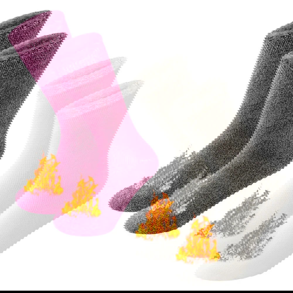 Chaussettes Chauffantes Thermiques Pack 2