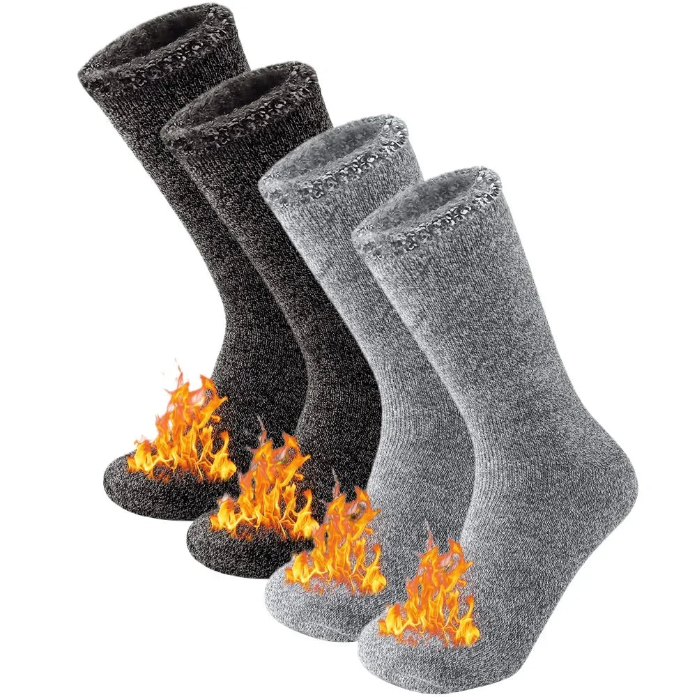 Chaussettes Chauffantes Thermiques Pack 2