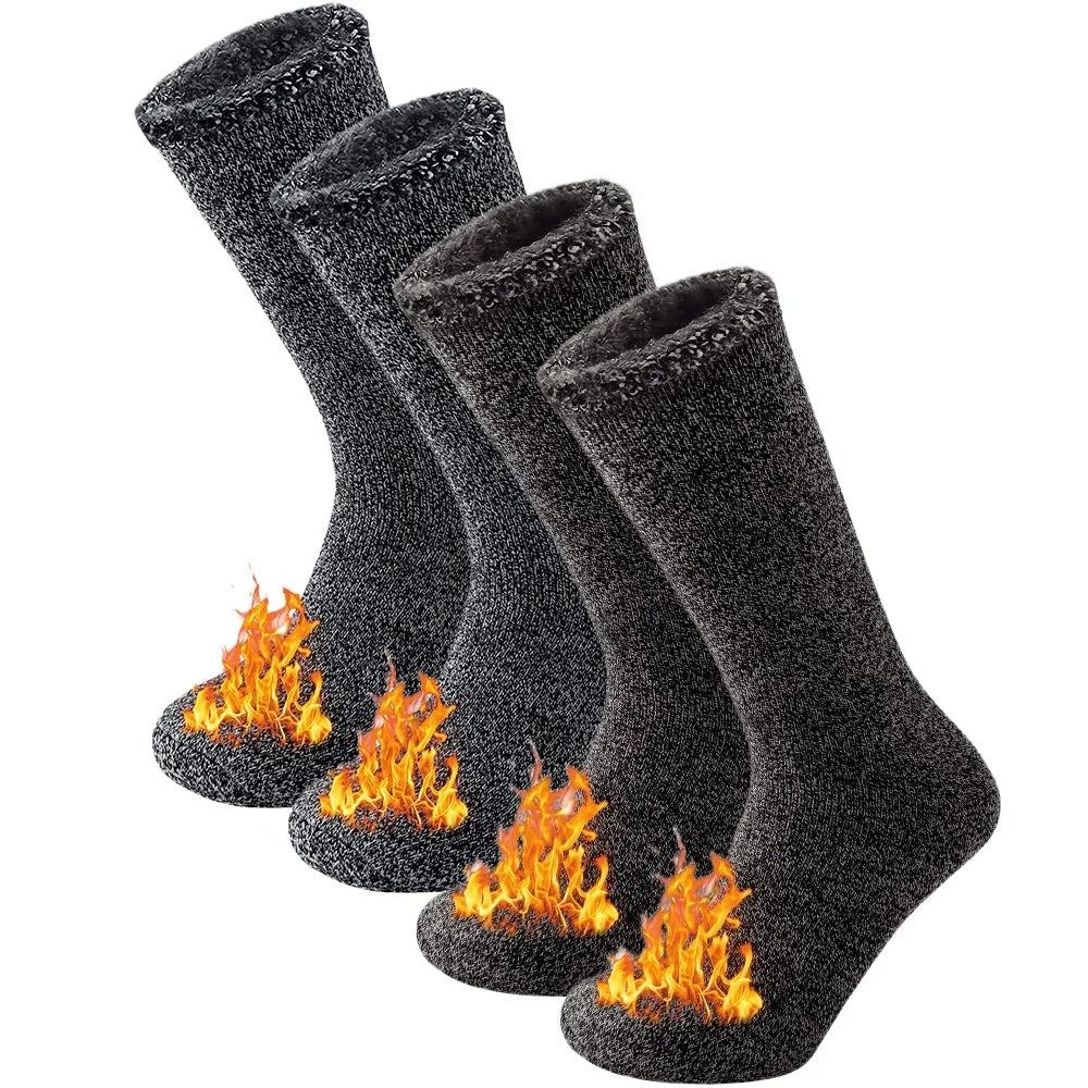 Chaussettes Chauffantes Thermiques Pack 2