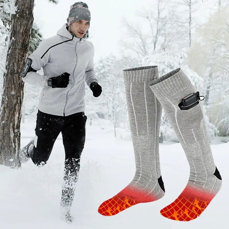 Chaussettes Chauffantes avec Batterie