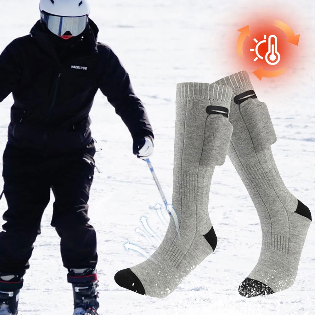 Chaussettes Chauffantes d'Hiver