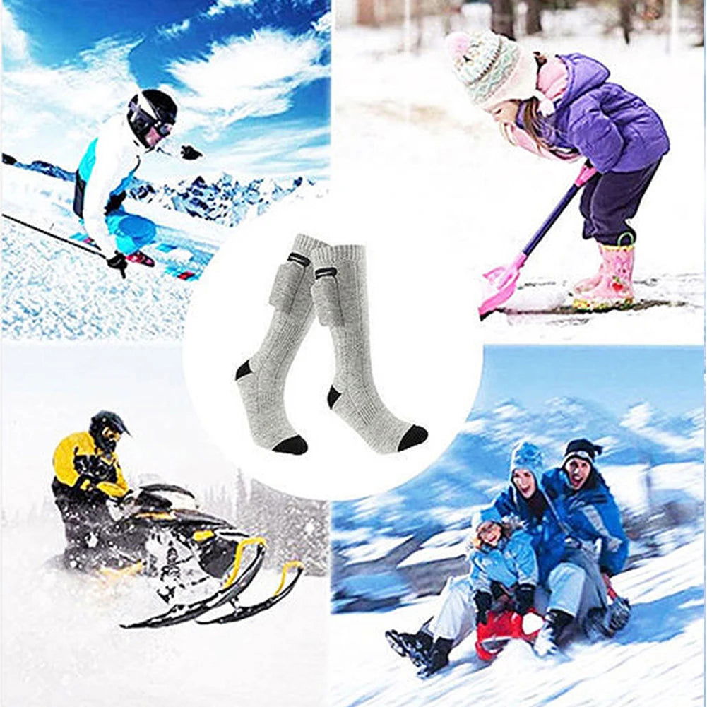 Chaussettes Chauffantes d'Hiver