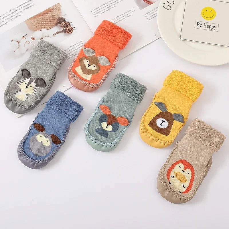 Chaussettes Chaussons Chaudes pour Bébé