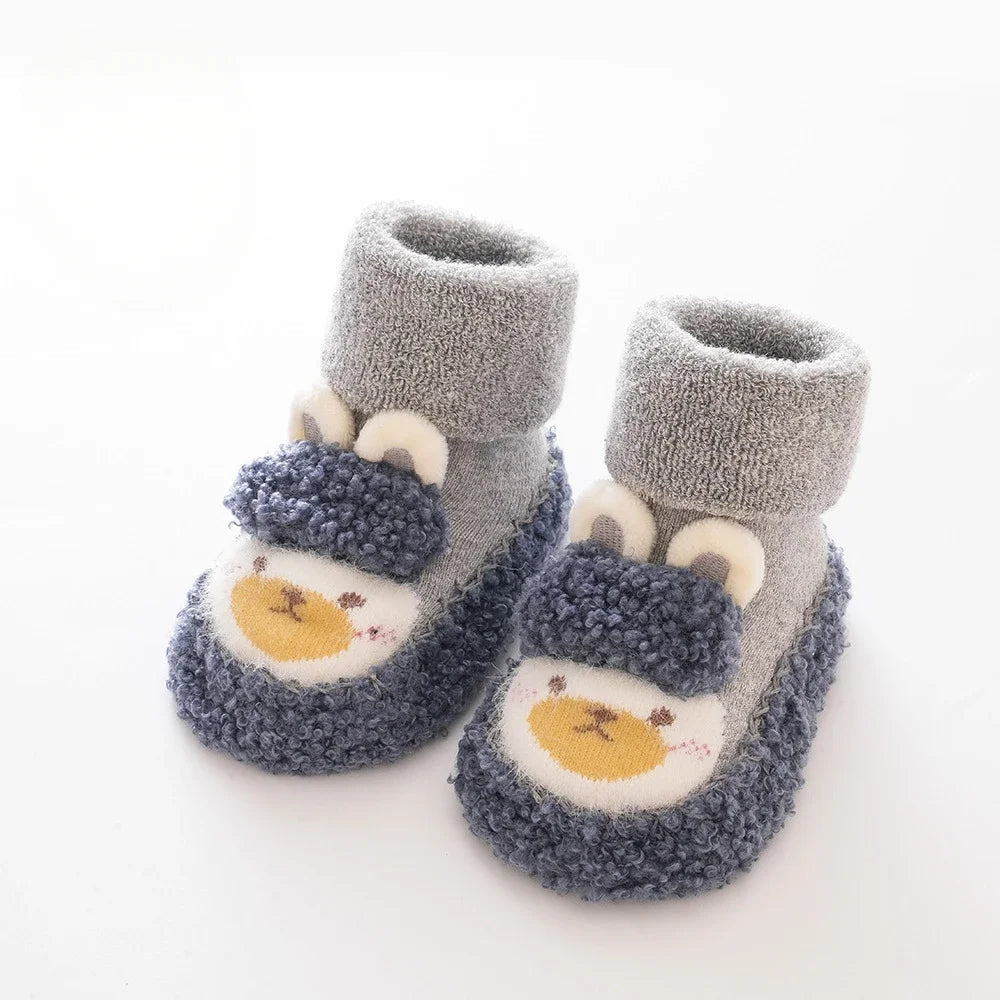 Chaussettes Chaussons de Marche pour Bébé