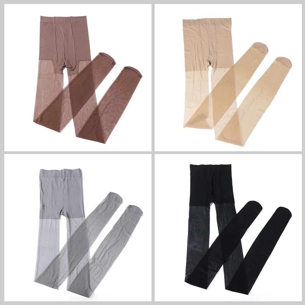 Chaussettes Collants Longs et Fins pour Femme