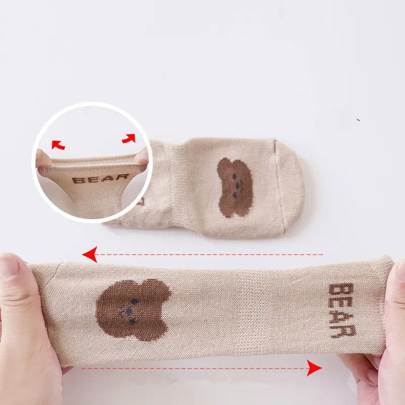 Chaussettes Coordonnantes Antidérapantes pour Bébé