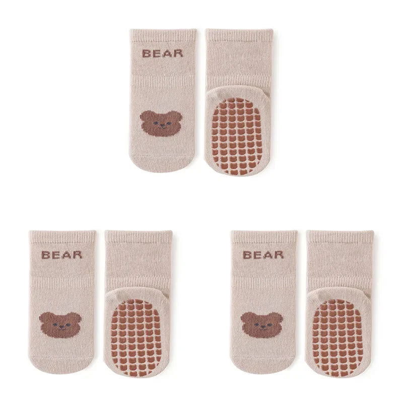Chaussettes Coordonnantes Antidérapantes pour Bébé