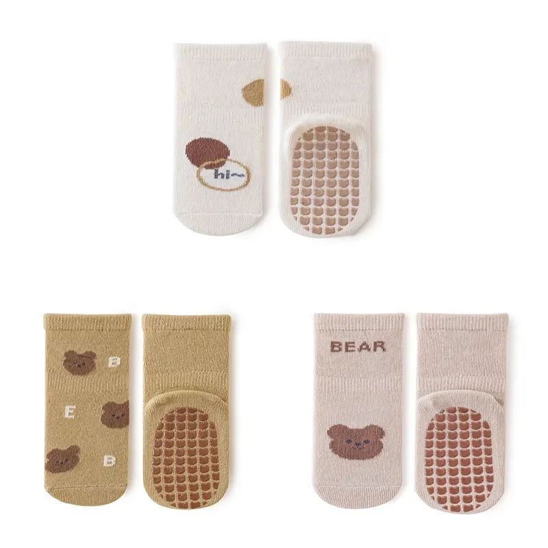 Chaussettes Coordonnantes Antidérapantes pour Bébé