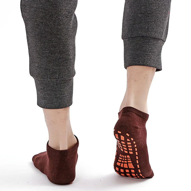 Chaussettes Courtes Antidérapantes Pack 5