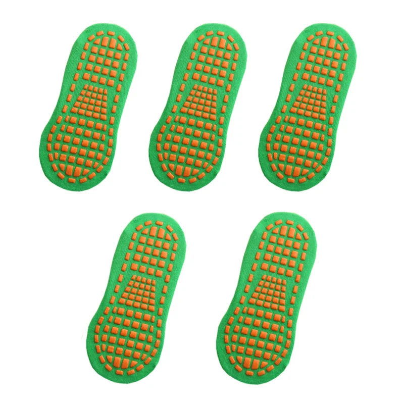 Chaussettes Courtes Antidérapantes Pack 5