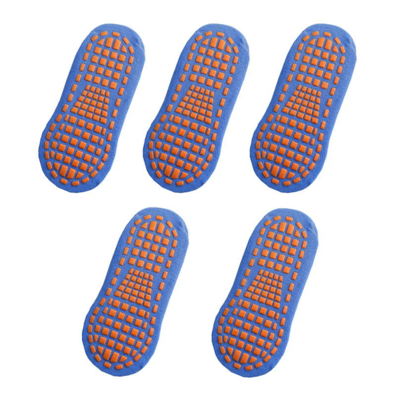 Chaussettes Courtes Antidérapantes Pack 5