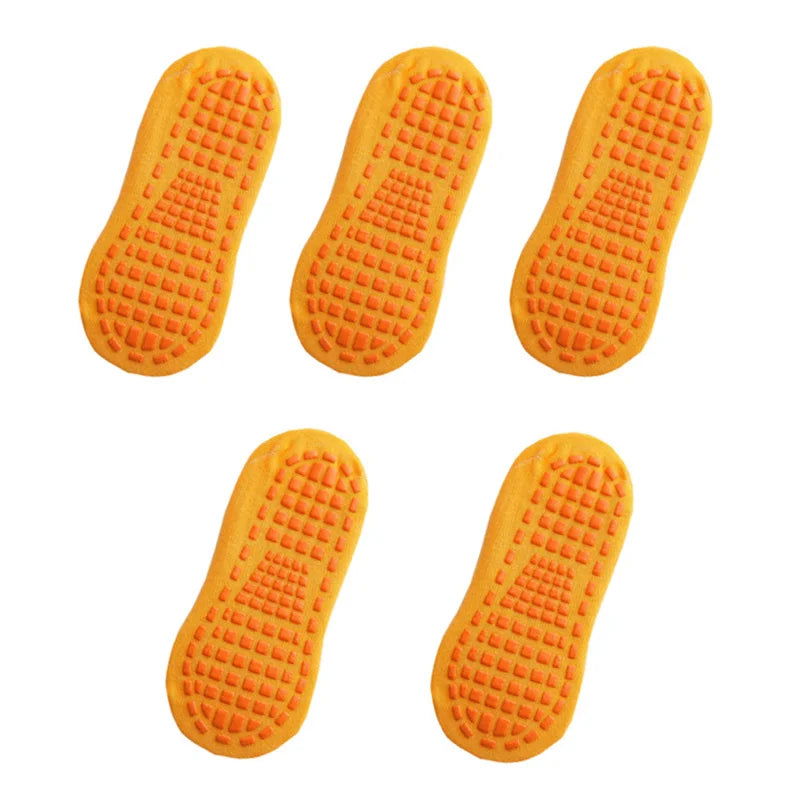 Chaussettes Courtes Antidérapantes Pack 5