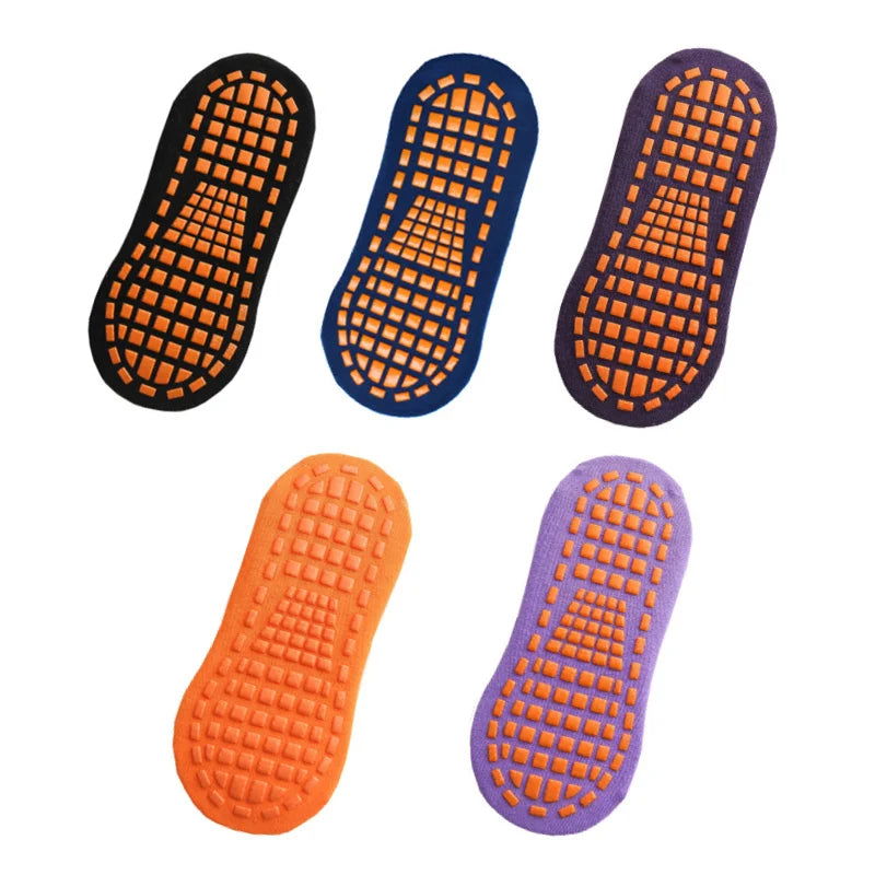 Chaussettes Courtes Antidérapantes Pack 5