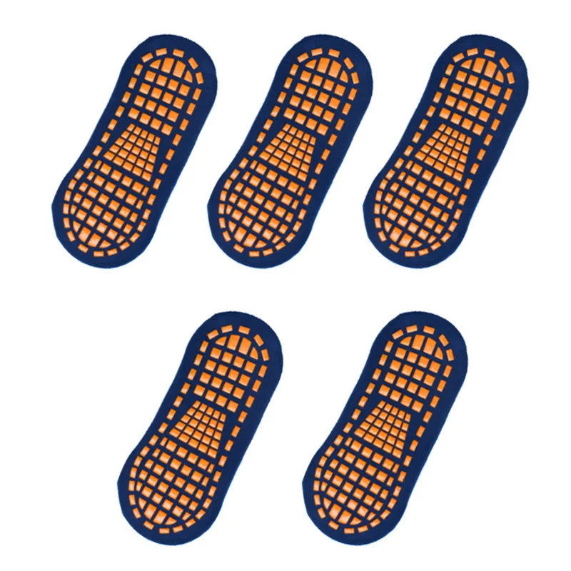 Chaussettes Courtes Antidérapantes Pack 5