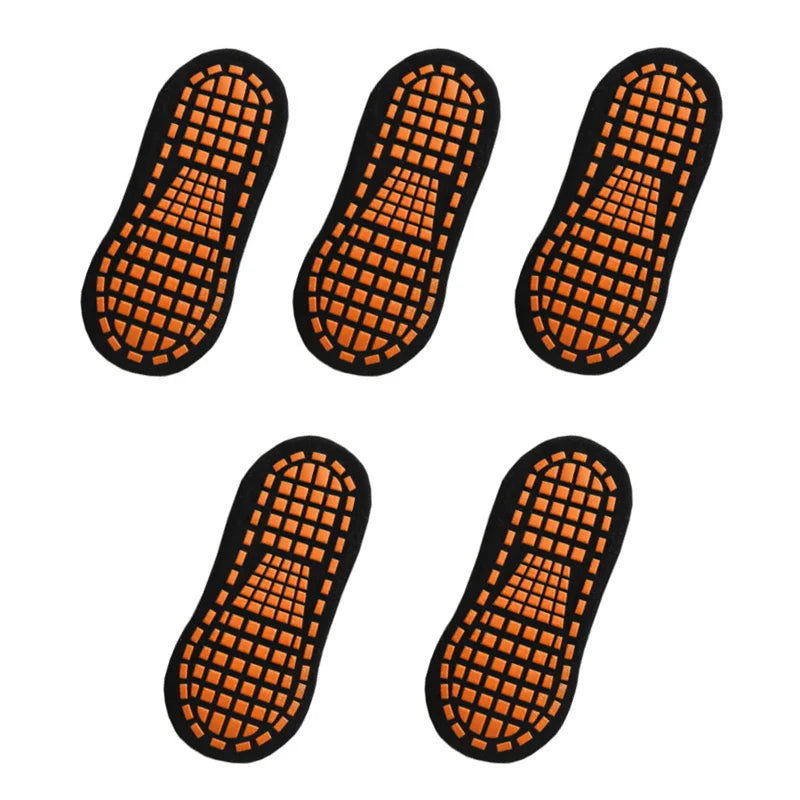 Chaussettes Courtes Antidérapantes Pack 5