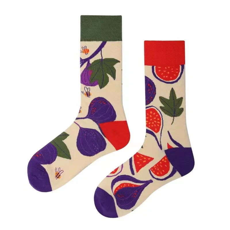 Chaussettes Dépareillées Asymétriques