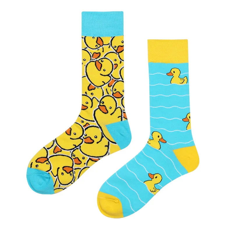 Chaussettes Dépareillées Asymétriques