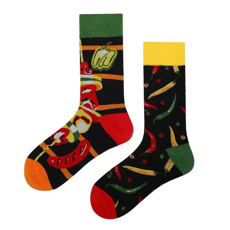 Chaussettes Dépareillées Asymétriques