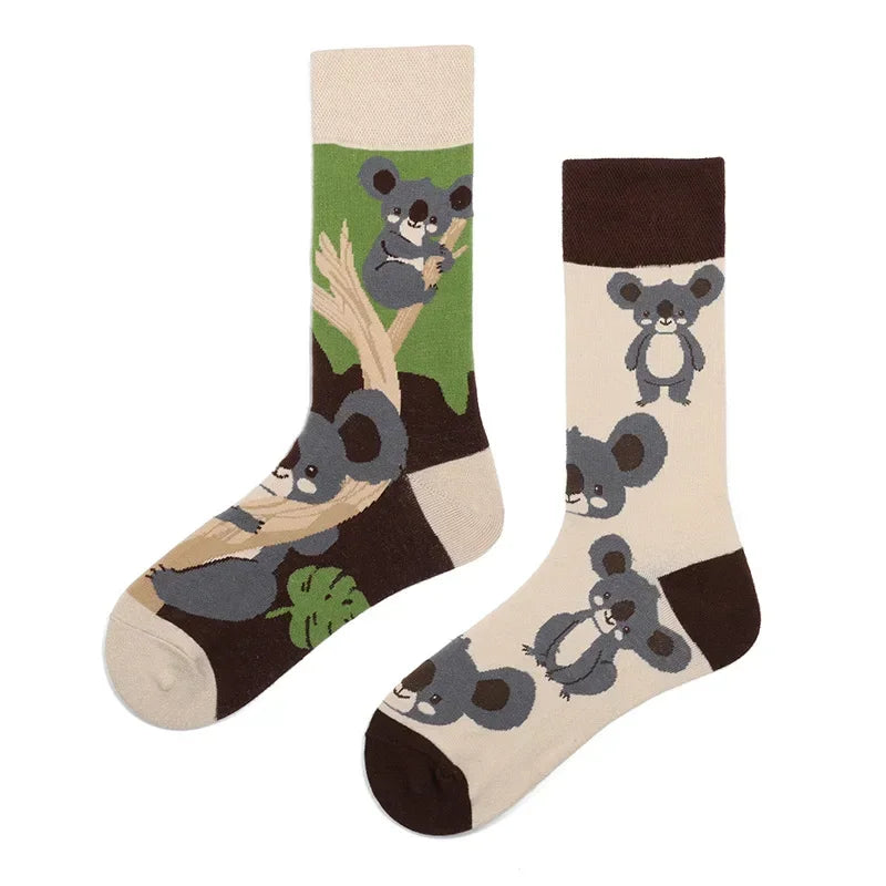 Chaussettes Dépareillées en Coton