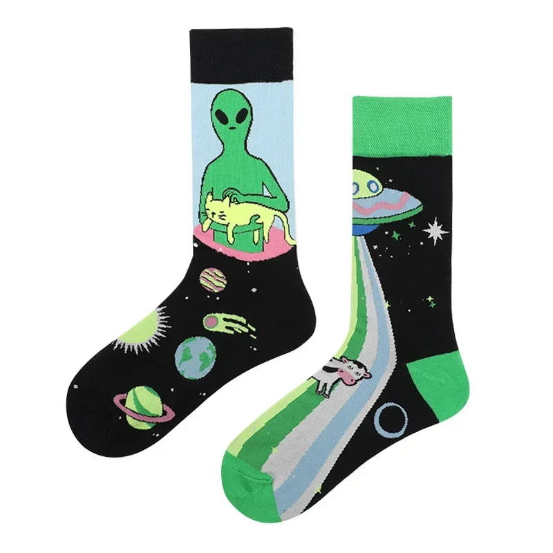 Chaussettes Dépareillées en Coton