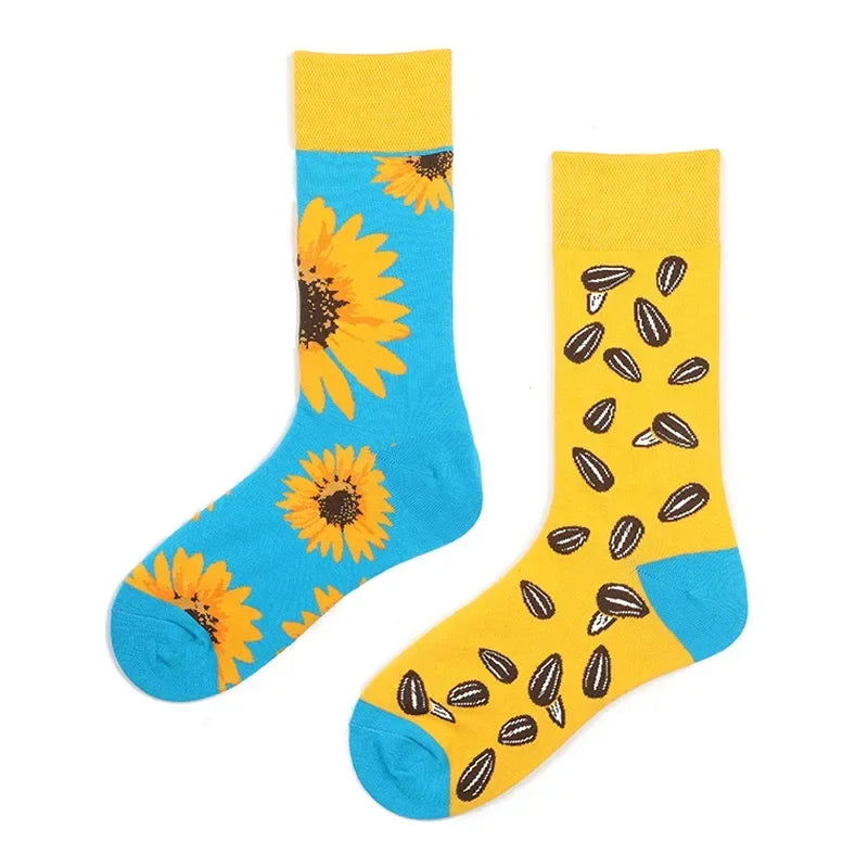 Chaussettes Dépareillées en Coton