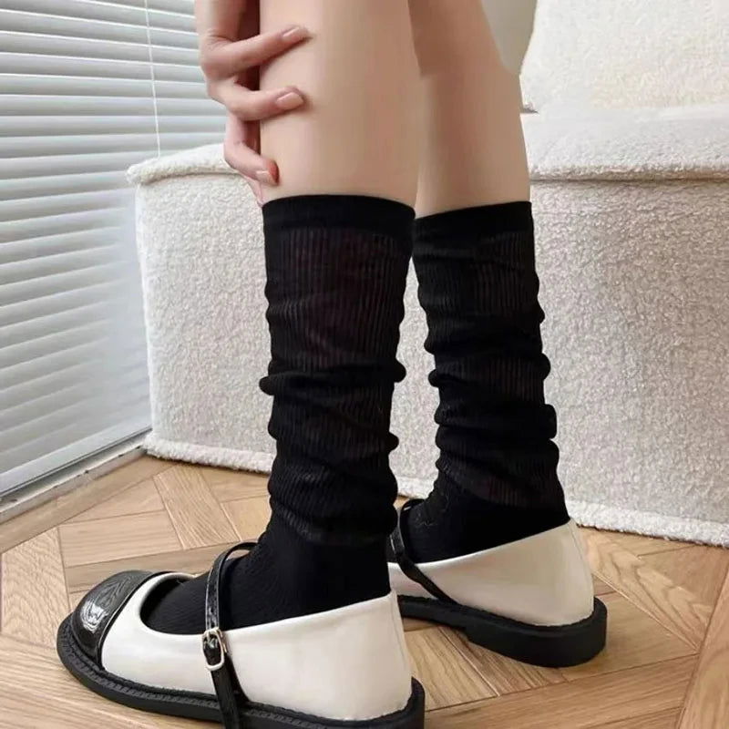 Chaussettes Haute Noires
