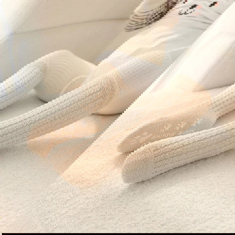 Chaussettes Hautes Antidérapantes pour Bébé