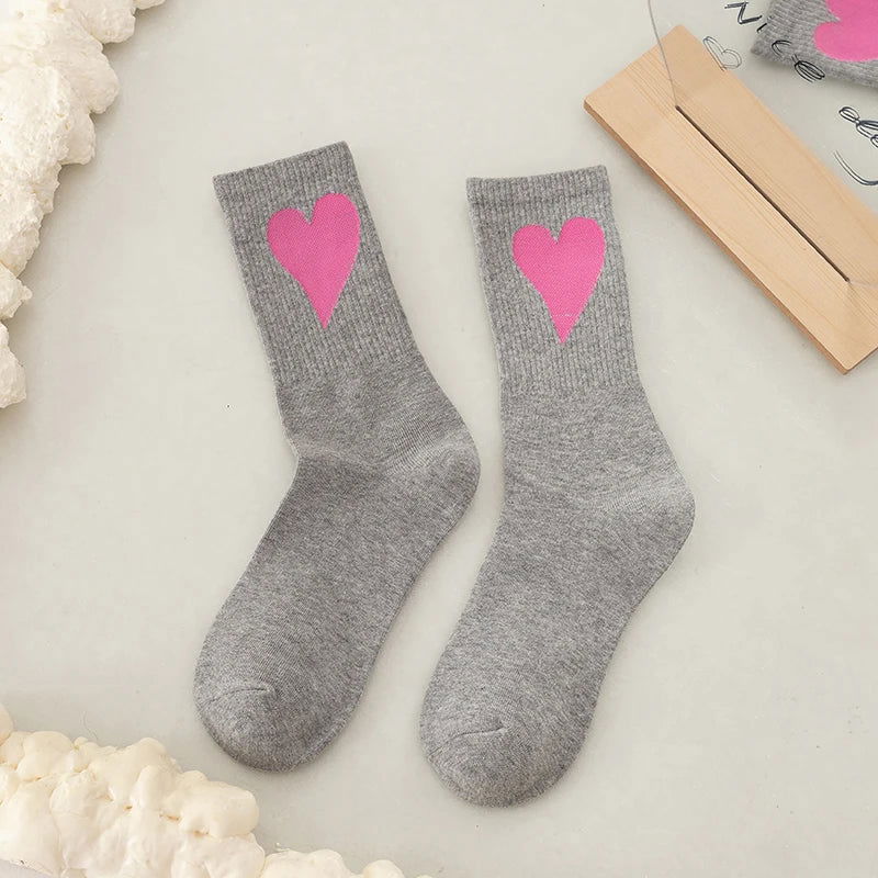 Chaussettes Hautes Cœur