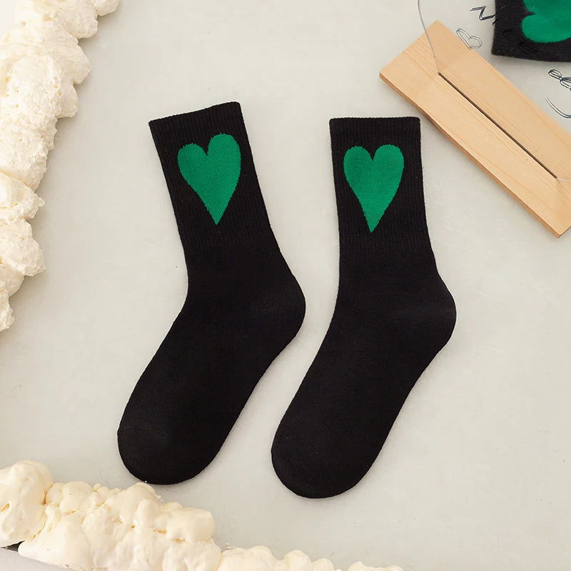 Chaussettes Hautes Cœur