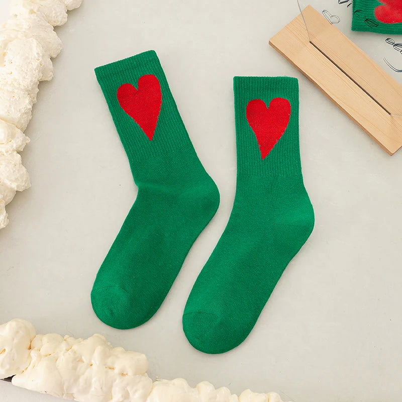 Chaussettes Hautes Cœur