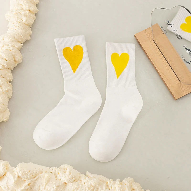 Chaussettes Hautes Cœur