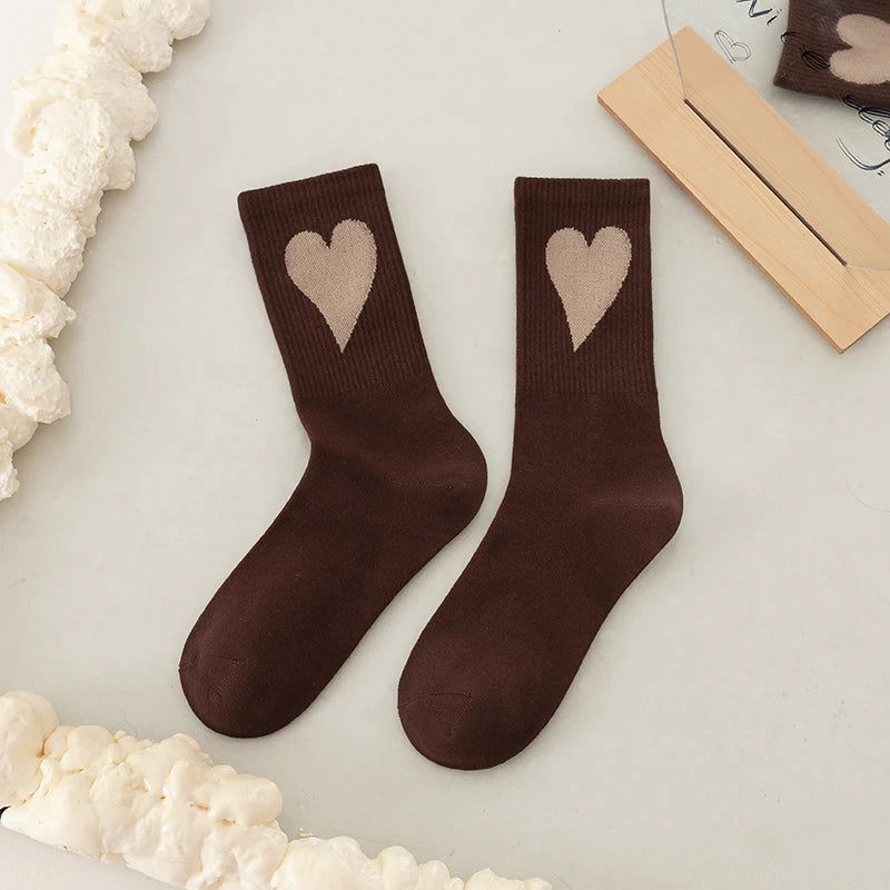 Chaussettes Hautes Cœur