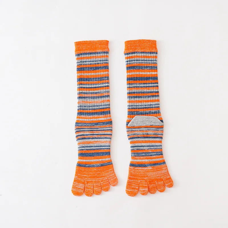 Chaussettes Hautes Doigt de Pied Colorées
