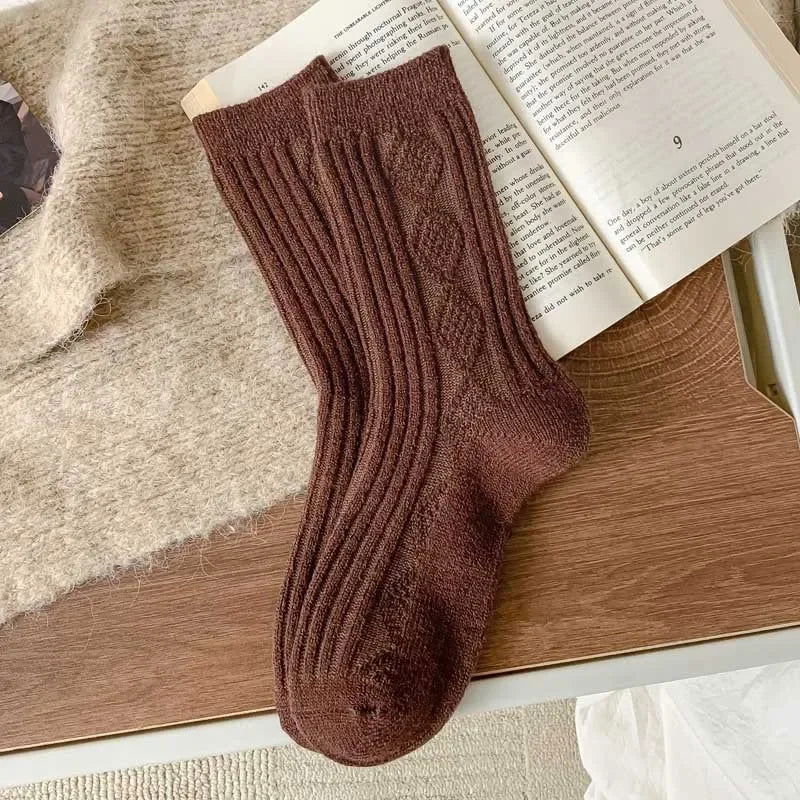 Chaussettes Longues Tricot