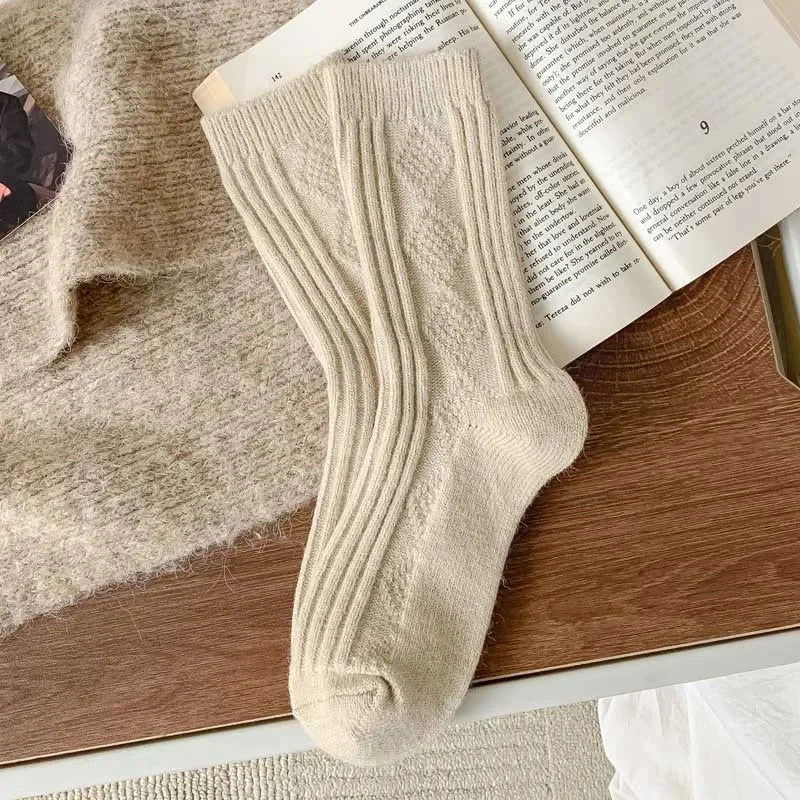 Chaussettes Longues Tricot