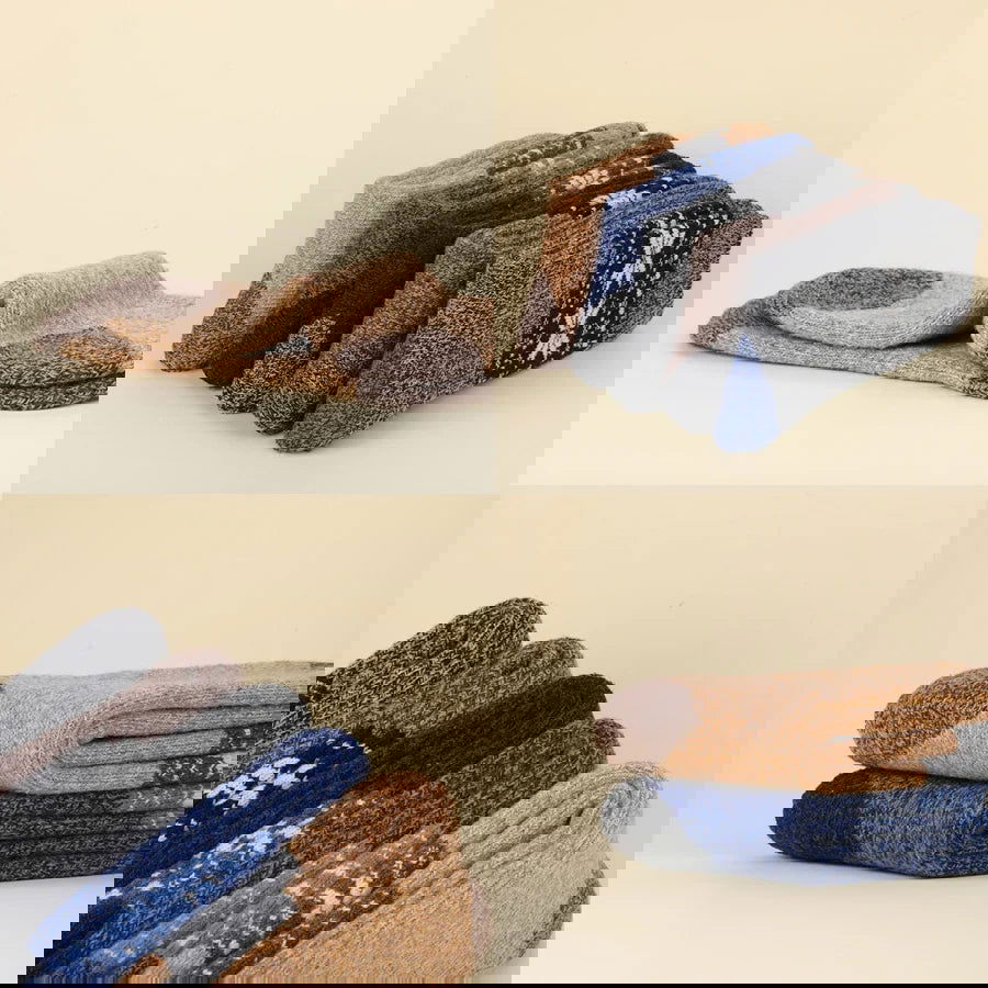 Chaussettes Longues en Laine Pack 5