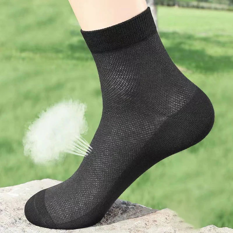 Chaussettes Noires Respirantes