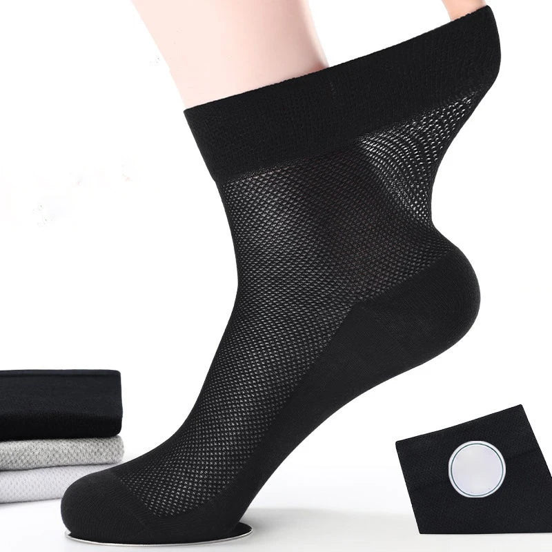 Chaussettes Noires Respirantes