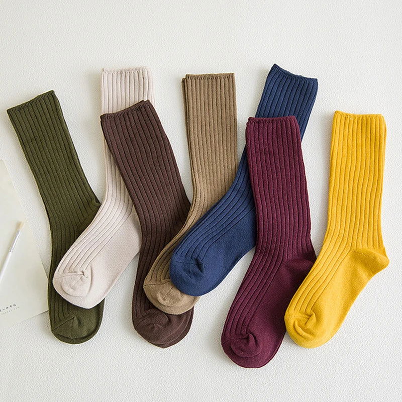 Chaussettes Rétro en Tricot