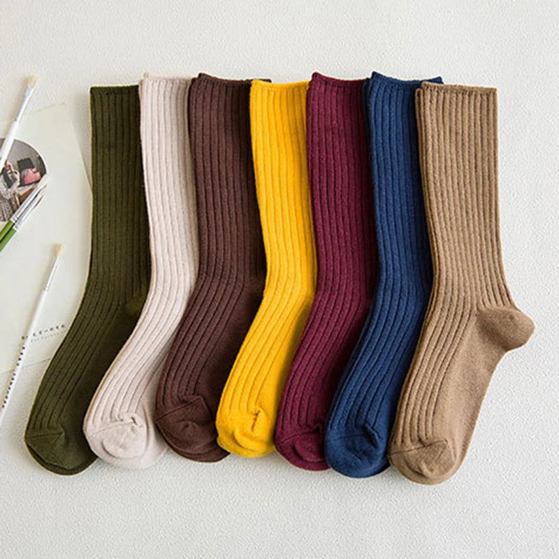 Chaussettes Rétro en Tricot