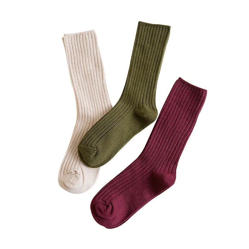 Chaussettes Rétro en Tricot