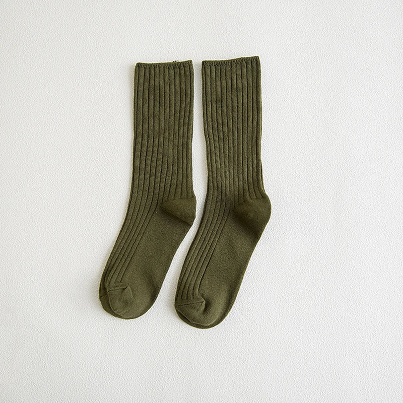 Chaussettes Rétro en Tricot