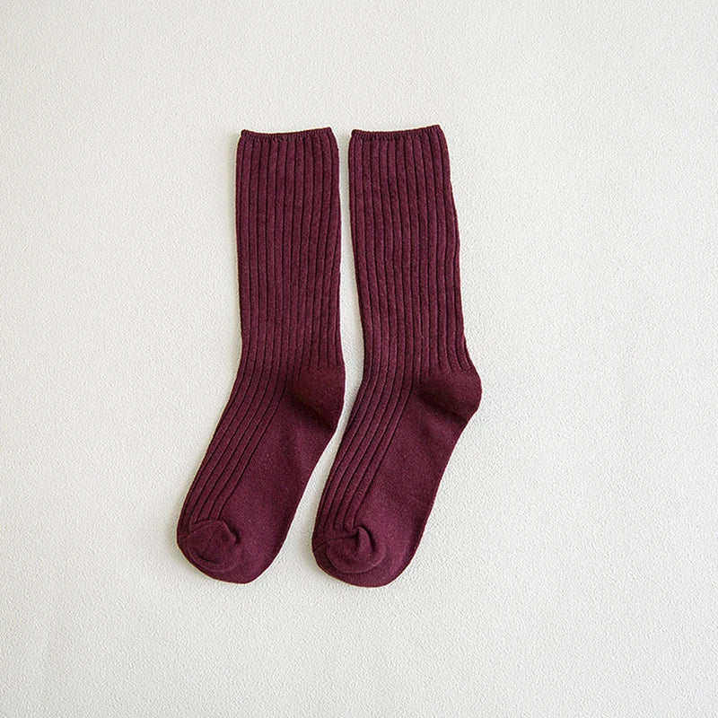 Chaussettes Rétro en Tricot