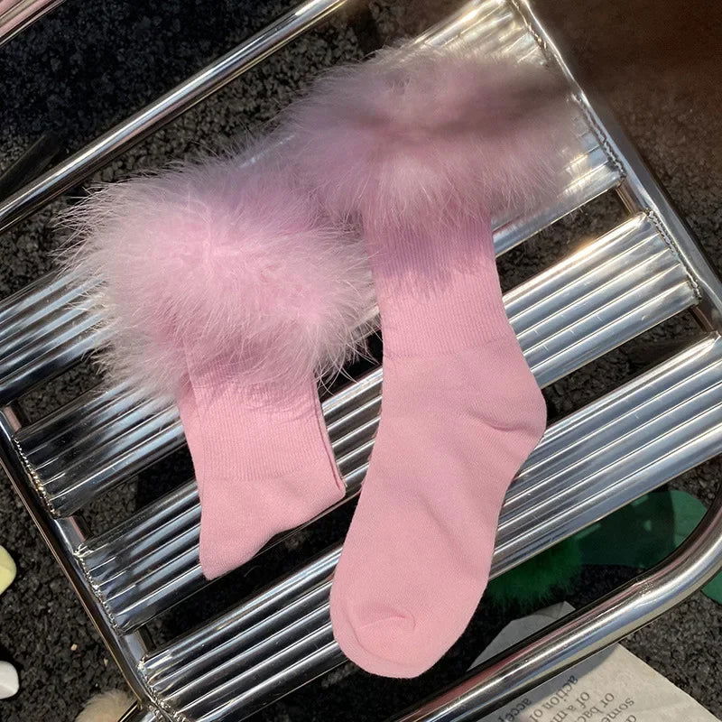 Chaussettes Rose Chic